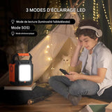 Centrale Électrique Portable 200W 172Wh - Générateur Solaire 48000mAh