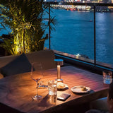 Lampe de Table Rechargeable LED Sans Fil Tactile pour Bar, Café, Restaurant - CAPRI