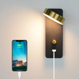 Applique Murale LED Moderne avec Interrupteur et Port USB – Éclairage Décoratif Intérieur 7W/9W