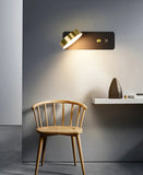 Applique Murale LED Moderne avec Interrupteur et Port USB – Éclairage Décoratif Intérieur 7W/9W