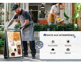 Écran Publicitaire Solaire Extérieur Étanche IP65 — Totem Digital Autonome