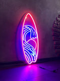 Néon décoratif Surf LED – Ambiance plage et esprit californien
