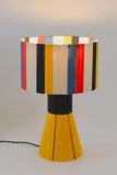 Lampe de table tissée, colorée - L’Irrésistible