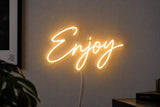 Señal de luz de neón LED - Disfruta