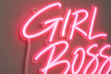 Señal de luz de neón LED - GirlBoss