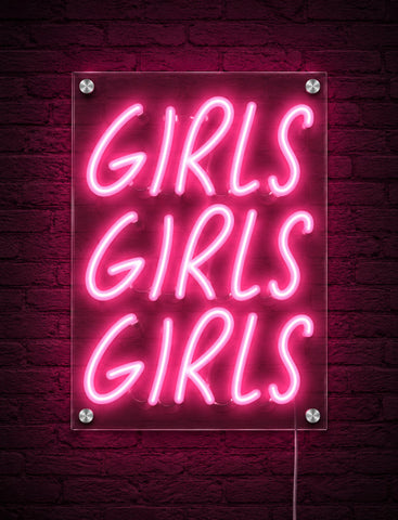 Neon "Girls Girls Girls" *Original creation*