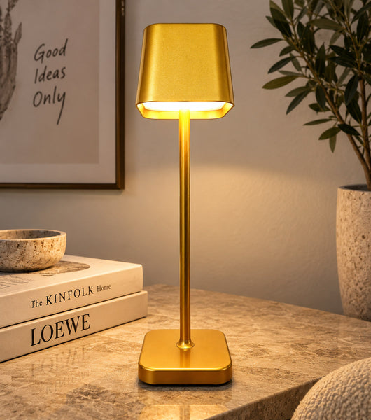 Lampe de Table Sans Fil Rechargeable en USB-C pour Restaurant, Bar, Hôtel - NENNA
