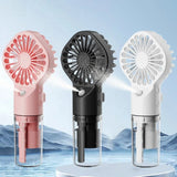 Ventilateur brumisateur portable USB — Mini ventilateur de poche rechargeable