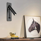 Lampe de Lecture, Applique Encastrable Murale LED Réglable - 90° & 350° - Lumière Chaude 3000K