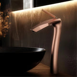 Robinet de salle de bain en laiton doré brossé - Mitigeur pour lavabo design moderne et luxe - THORMAZ™
