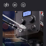 Lampe Vidéo LED Portable 60W COB Bicolore – Éclairage Photo & Vidéo 2800K–7500K