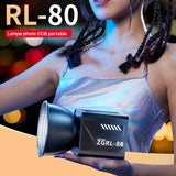 Lampe Vidéo LED Portable 60W COB Bicolore – Éclairage Photo & Vidéo 2800K–7500K