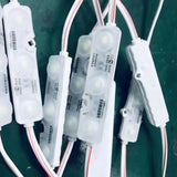 Modules LED Samsung 12V DC 5730 Étanches IP68 – Lot de 10 Mini Lampes Haute Luminosité Blanc Chaud pour Enseigne & Décoration