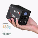 Lampe Vidéo LED Portable 60W COB Bicolore – Éclairage Photo & Vidéo 2800K–7500K