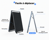 Écran Publicitaire Solaire Extérieur Étanche IP65 — Totem Digital Autonome