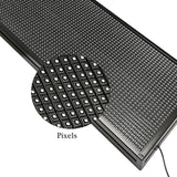 Panneau d’affichage LED programmable WiFi 196x36cm – Écran lumineux full couleur pour vitrine et enseigne