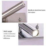 Applique Murale LED de Lecture Réglable 3W - Lumière d'Ambiance Moderne pour Chevet et Tête de Lit