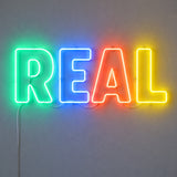 Letrero de luz de neón decorativo - Real