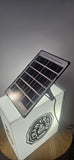 Enseigne Lumineuse Drapeau Solaire Carrée, Caisson Cubique avec Télécommande