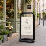 Customizable Design Sidewalk Sign 90x50 cm - BB01
