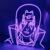 Néon LED Itachi Naruto – Néon Manga USB Décoration Murale Anime