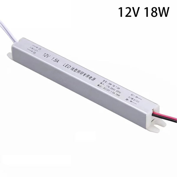 Alimentation LED 12V / 24V – Transformateur Sécurisé 18W à 100W