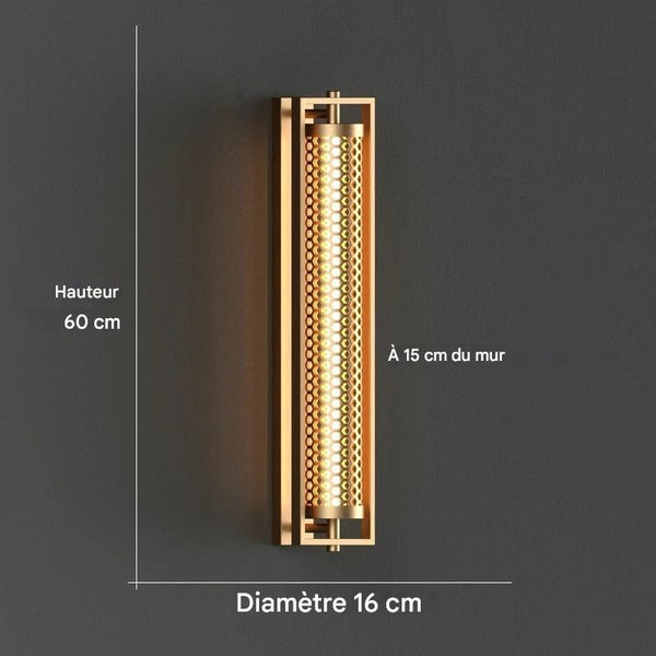 Applique Murale LED Longue Tige Design Moderne – Éclairage Décoratif Intérieur pour Salon, Couloir, Chambre & Hôtel