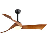 Ventilateur de Plafond DC en Bois Silencieux avec Lumière et Télécommande - SEDIO