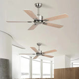 Ventilateur de Plafond Rétro Industriel 108 et 132 cm – Silencieux & Puissant - AXIOM