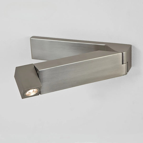 Applique Murale LED Chevet - Lampe de Lecture Orientable 3W - Éclairage Design Chambre et Hôtel - Angle Réglable 200x45mm