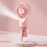 Ventilateur brumisateur portable USB — Mini ventilateur de poche rechargeable
