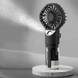 Ventilateur brumisateur portable USB — Mini ventilateur de poche rechargeable