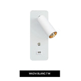 Applique Murale LED Moderne avec Interrupteur et Port USB – Éclairage Décoratif Intérieur 7W/9W