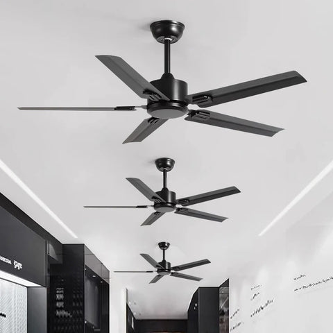 Ventilateur de Plafond Rétro Industriel 108 et 132 cm – Silencieux & Puissant - AXIOM