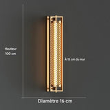 Applique Murale LED Longue Tige Design Moderne – Éclairage Décoratif Intérieur pour Salon, Couloir, Chambre & Hôtel