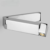 Applique Murale LED Chevet - Lampe de Lecture Orientable 3W - Éclairage Design Chambre et Hôtel - Angle Réglable 200x45mm
