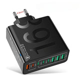 Chargeur Universel Multiports 150W - Charge Rapide 8 Ports pour Smartphone iPhone Samsung Xiaomi