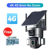 Caméra de Sécurité avec Panneau Solaire et Zoom 10X 4K 8MP IP66 - LSMS1-10X