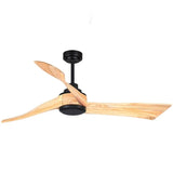Ventilateur de Plafond DC en Bois Silencieux avec Lumière et Télécommande - SEDIO