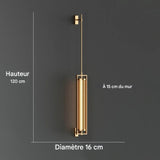 Applique Murale LED Longue Tige Design Moderne – Éclairage Décoratif Intérieur pour Salon, Couloir, Chambre & Hôtel