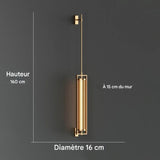 Applique Murale LED Longue Tige Design Moderne – Éclairage Décoratif Intérieur pour Salon, Couloir, Chambre & Hôtel