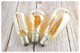 Ampoules Vintage Edison 4W 2200K LED en Spirale