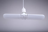 Bombilla, lámpara colgante LED E27 con aspas plegables | 30, 40, 60W