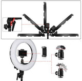 5500K Dimmable LED Ring Light with Tripod