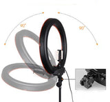 5500K Dimmable LED Ring Light with Tripod