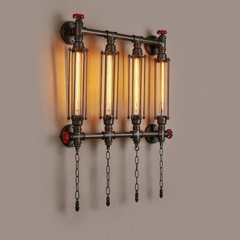 American Style Industrial E27 Wall Lamp