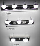 Iron LED Wall Lamp 1, 2, 3, 4, 5 heads