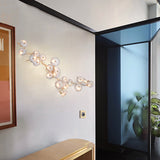 Luxury Wall Light in Copper, Glass and Brass - MA'ARRAT