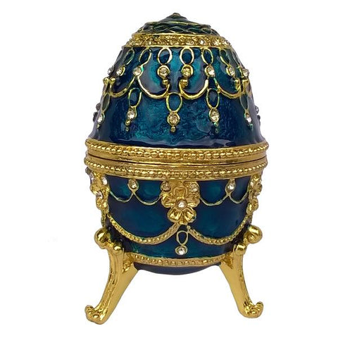 Boîte à Bijou en Forme d’Œuf de Fabergé