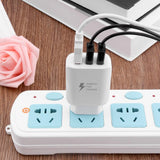 AC DC Mains Fast Charger with 3 USB Ports